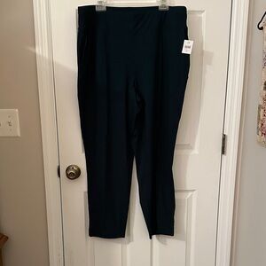 J. Jill Dark Green Ankle Pants